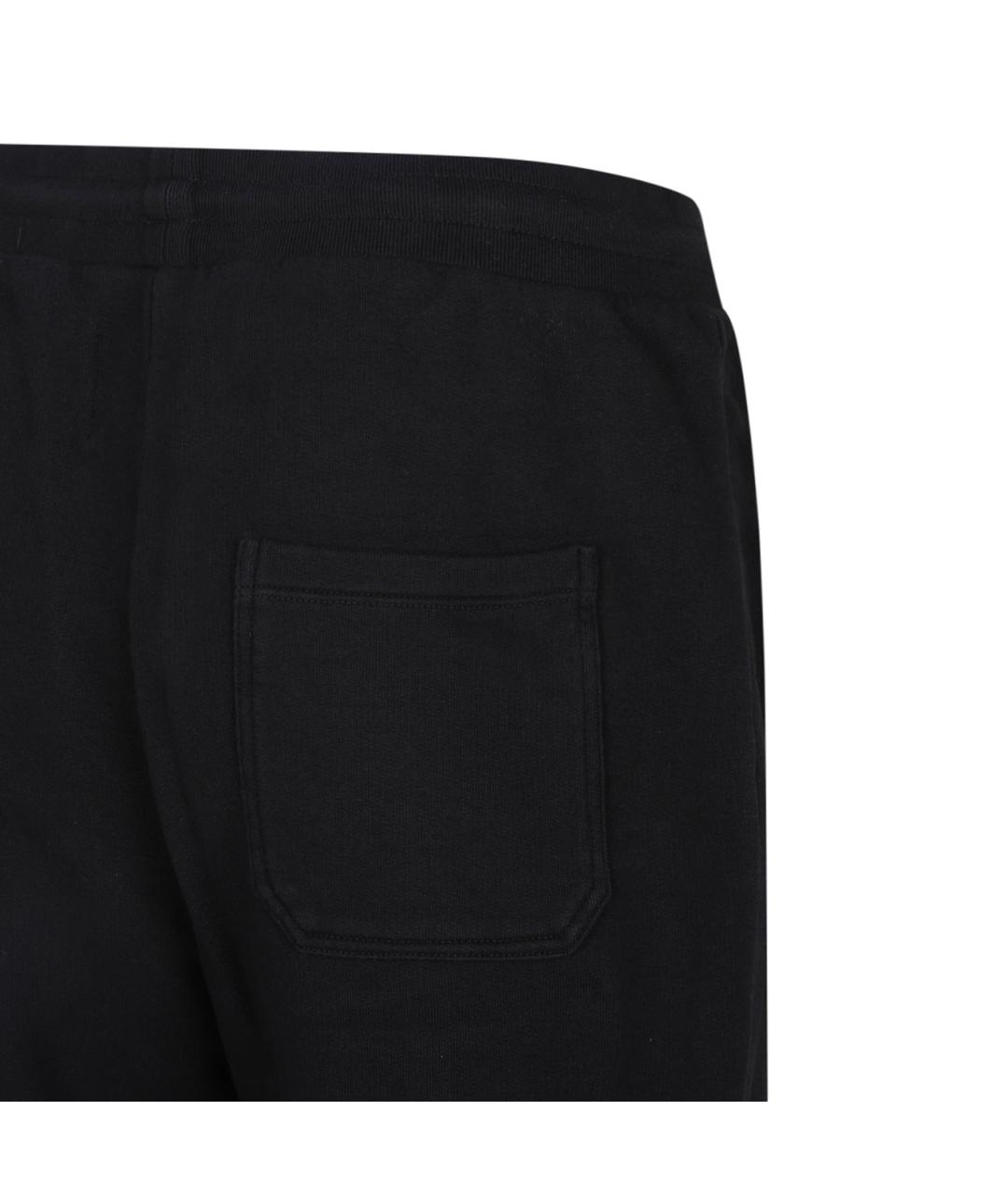 GOLDEN GOOSE DELUXE BRAND Черные шерстяные повседневные брюки, фото 4