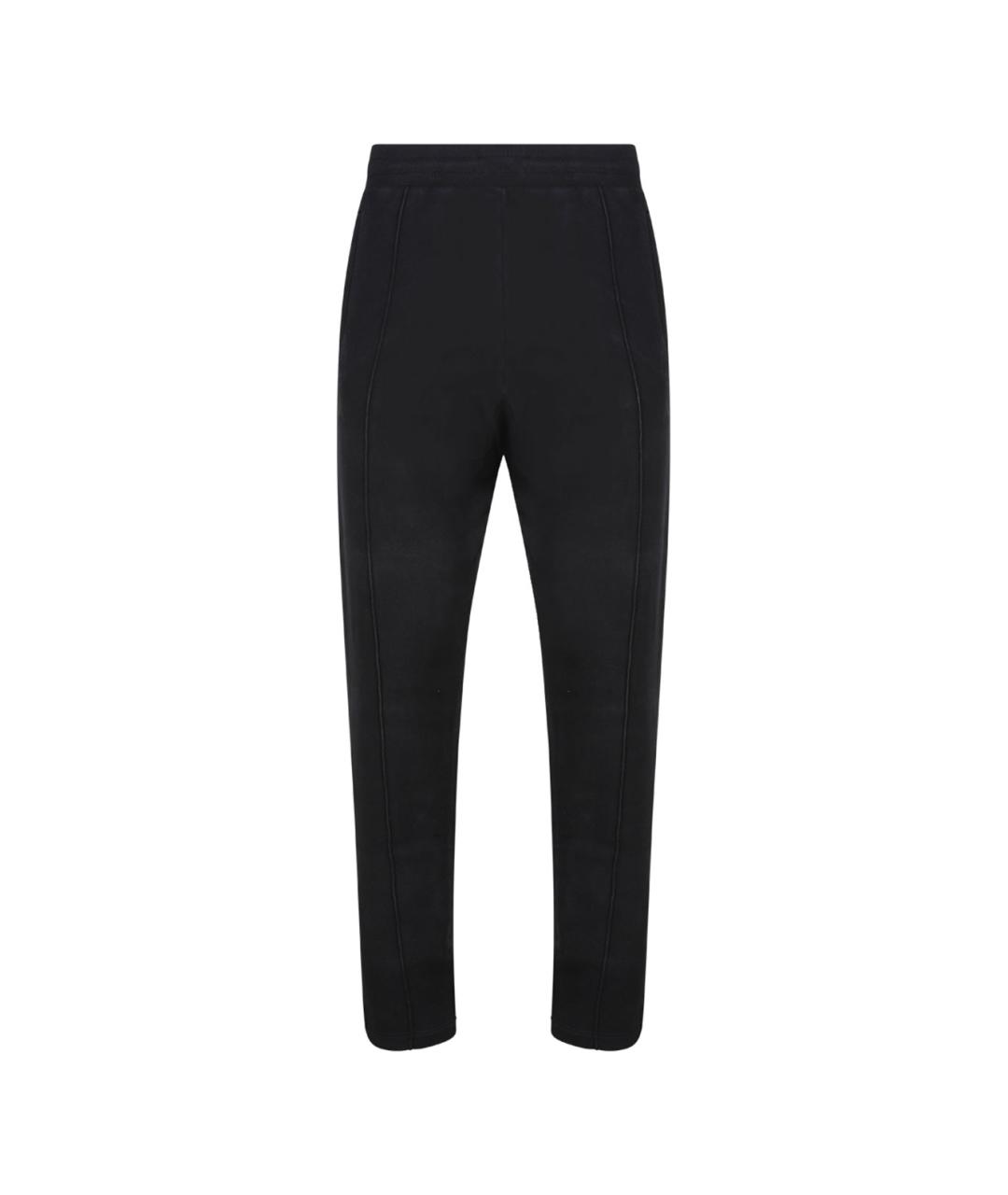 GOLDEN GOOSE DELUXE BRAND Черные шерстяные повседневные брюки, фото 1