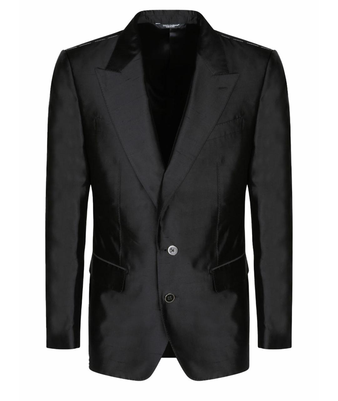 DOLCE&GABBANA Черный классический костюм, фото 1