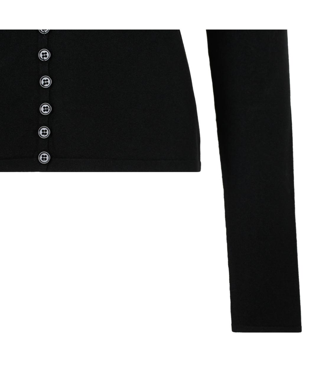 ALEXANDER WANG Черный полиамидовый кардиган, фото 4