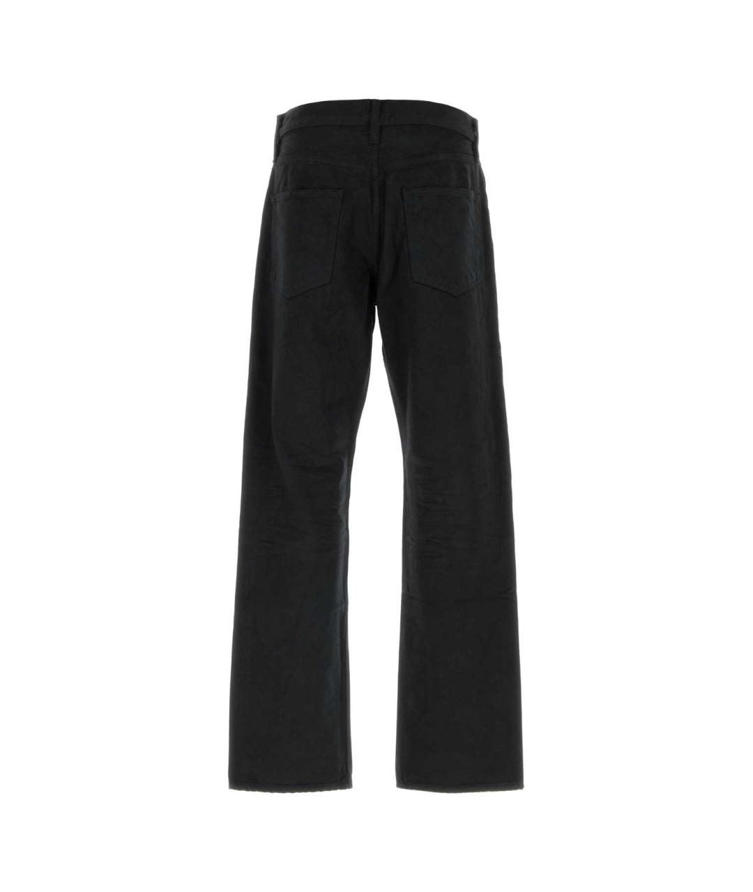 FEAR OF GOD Черные хлопковые прямые джинсы, фото 2