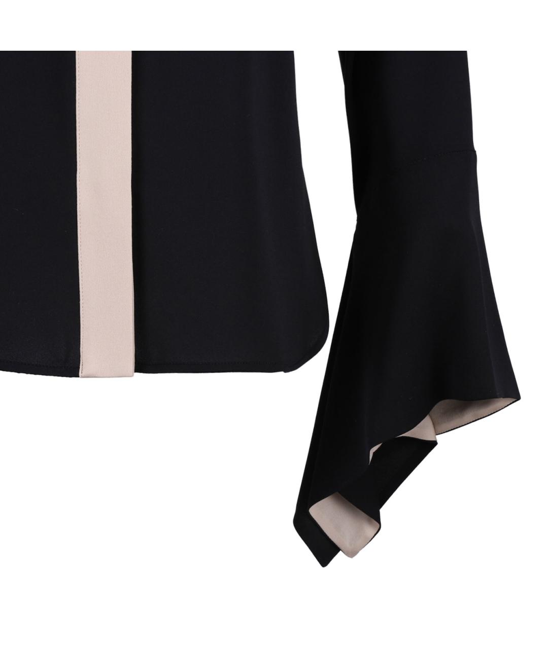 MAX MARA Черная шелковая рубашка, фото 4