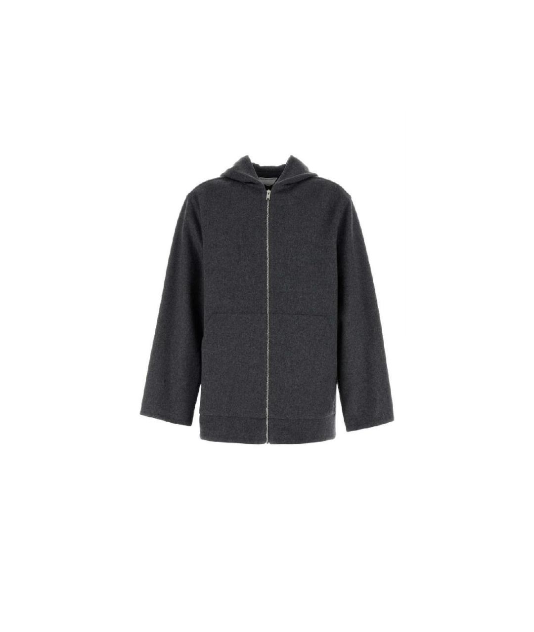 BOTTEGA VENETA Серая шерстяная куртка, фото 6