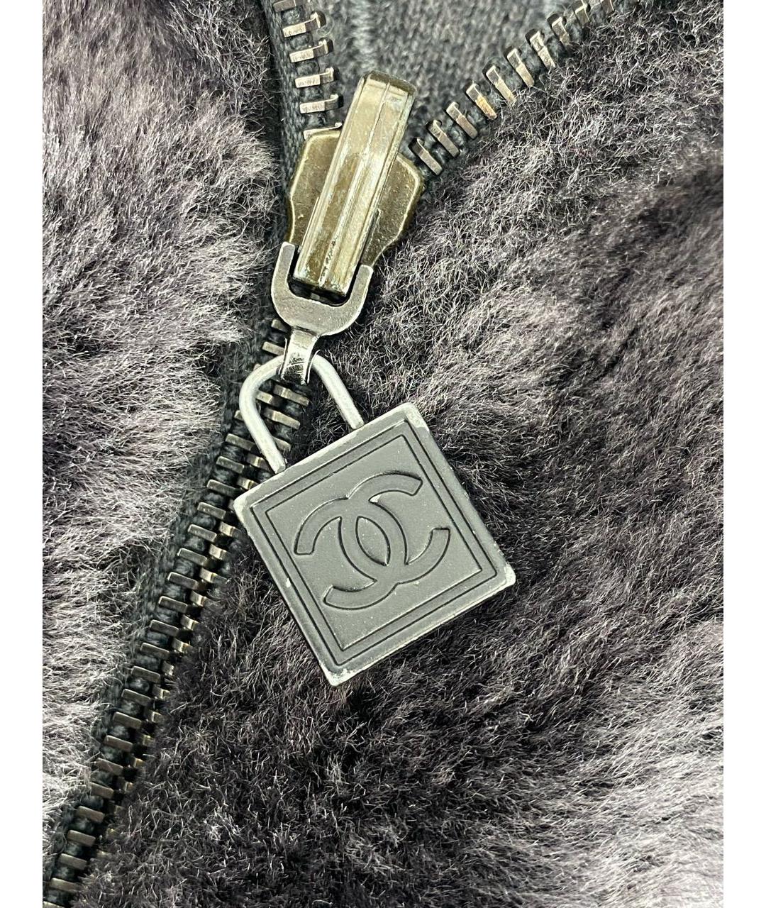 CHANEL Серая кашемировая жилетка, фото 8