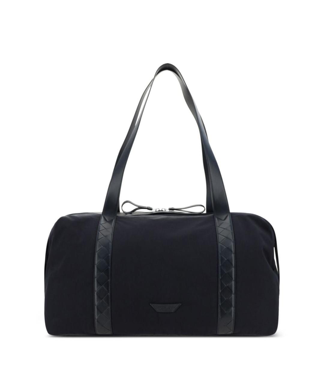 BOTTEGA VENETA Черная синтетическая сумка тоут, фото 1