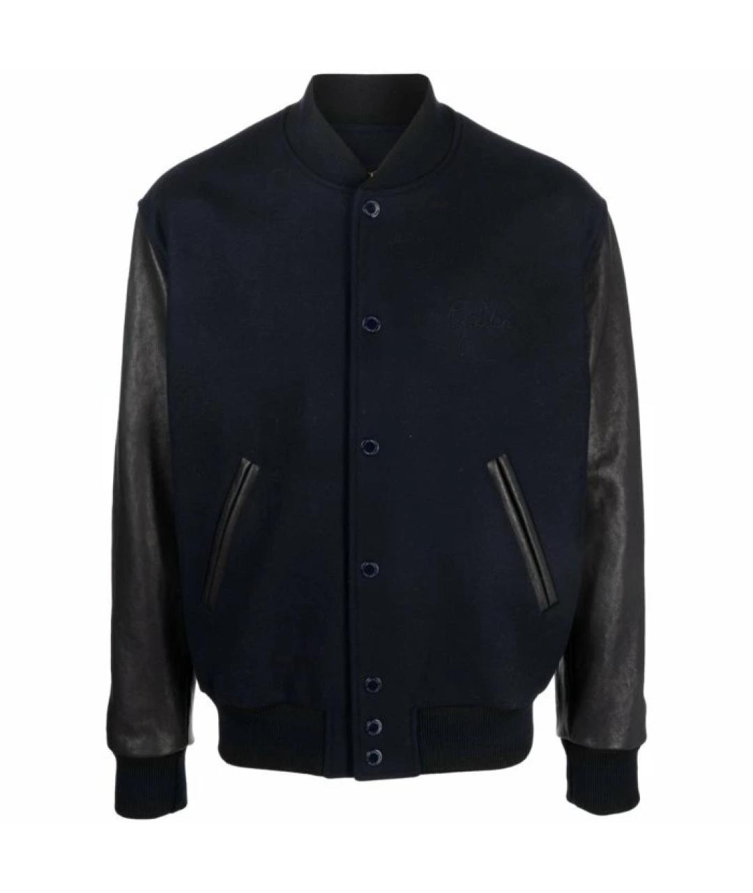 GOLDEN GOOSE DELUXE BRAND Синяя шерстяная куртка, фото 1