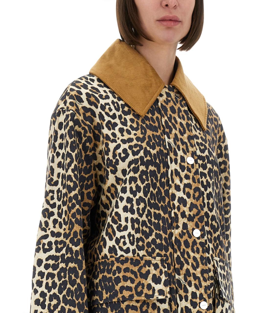 GANNI Мульти хлопковая куртка, фото 3