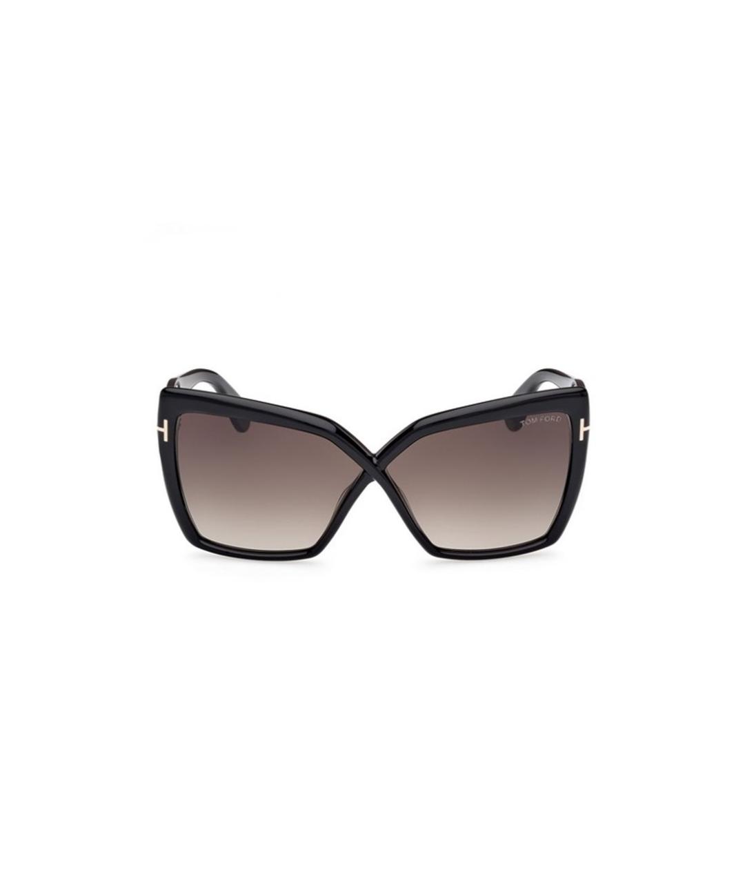 TOM FORD Черные солнцезащитные очки, фото 1