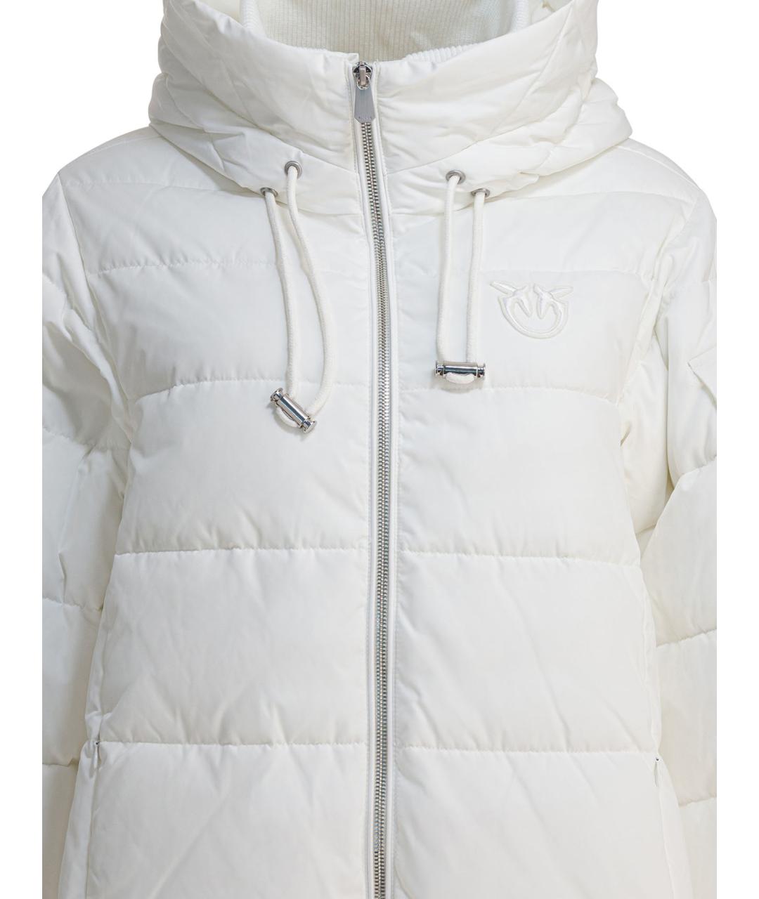 PINKO Белая полиэстеровая куртка, фото 3
