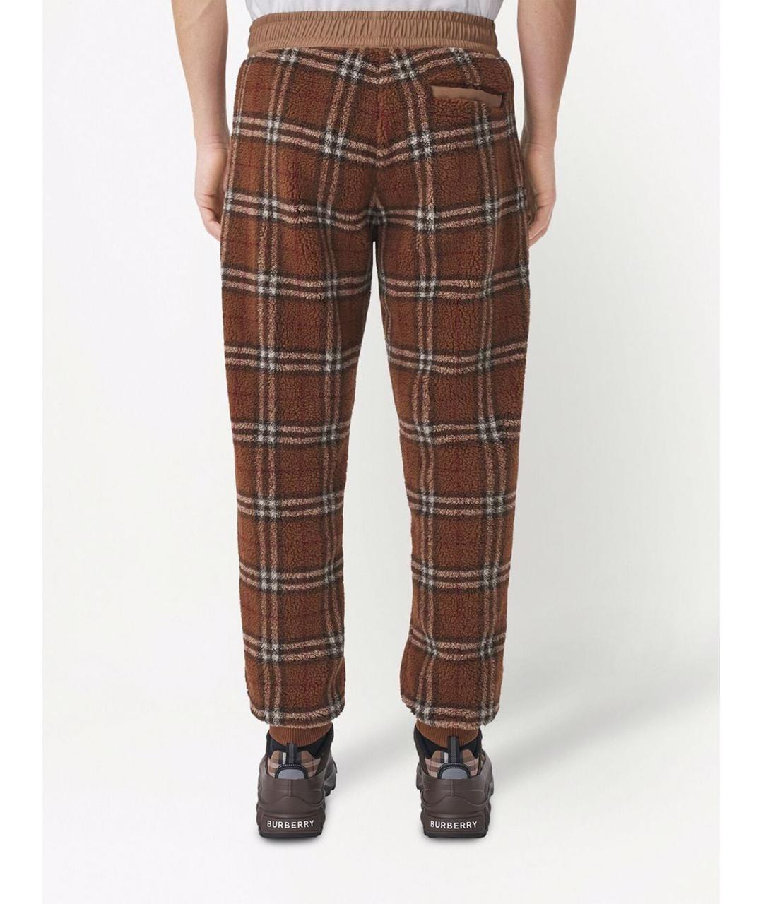 BURBERRY Коричневые повседневные брюки, фото 5