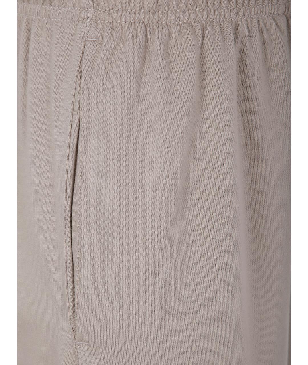 FEAR OF GOD ESSENTIALS Серые хлопковые прямые брюки, фото 2