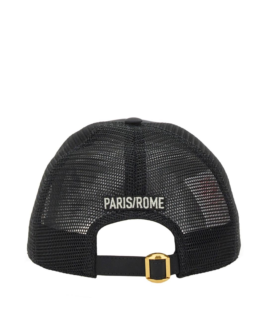 VALENTINO Черная синтетическая кепка/бейсболка, фото 2