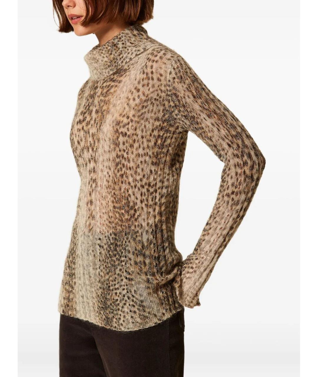 TWIN-SET Мульти полиэстеровый джемпер / свитер, фото 4