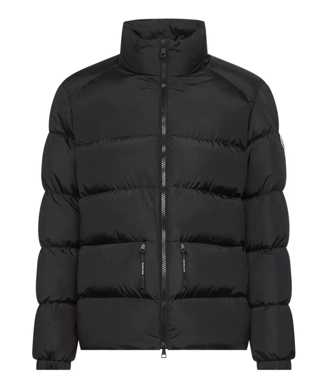 MONCLER Черная полиамидовая куртка, фото 1