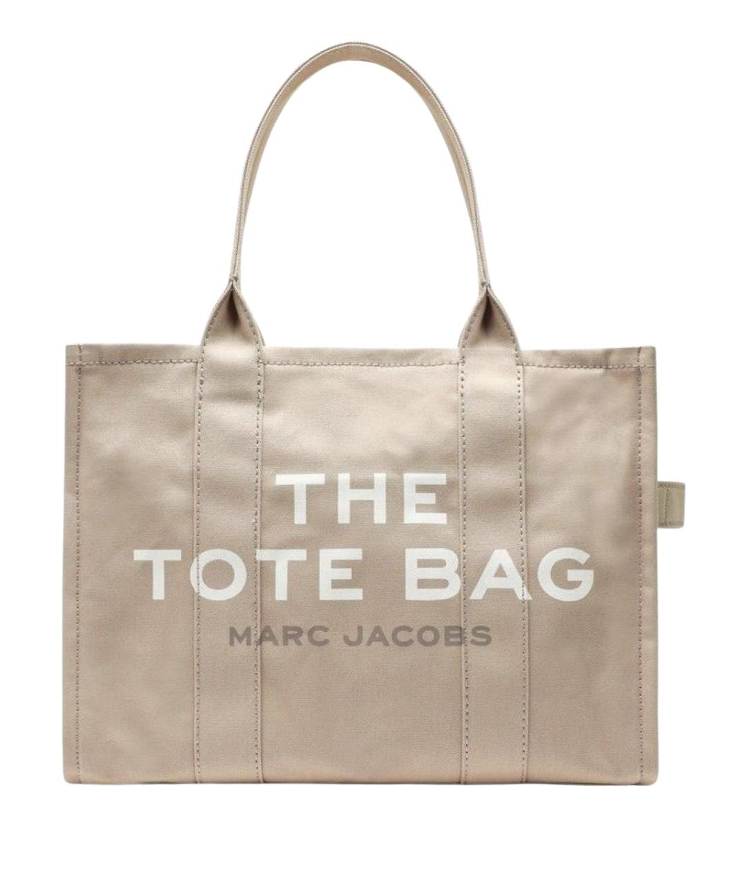 MARC JACOBS Бежевая хлопковая сумка тоут, фото 1