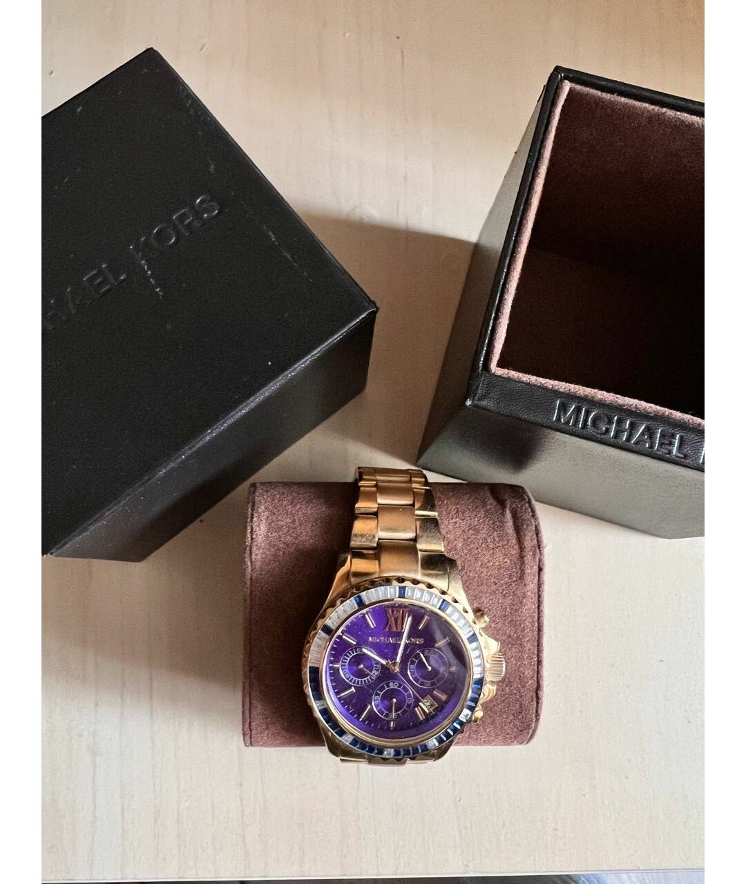 MICHAEL KORS Золотые часы из желтого золота, фото 4