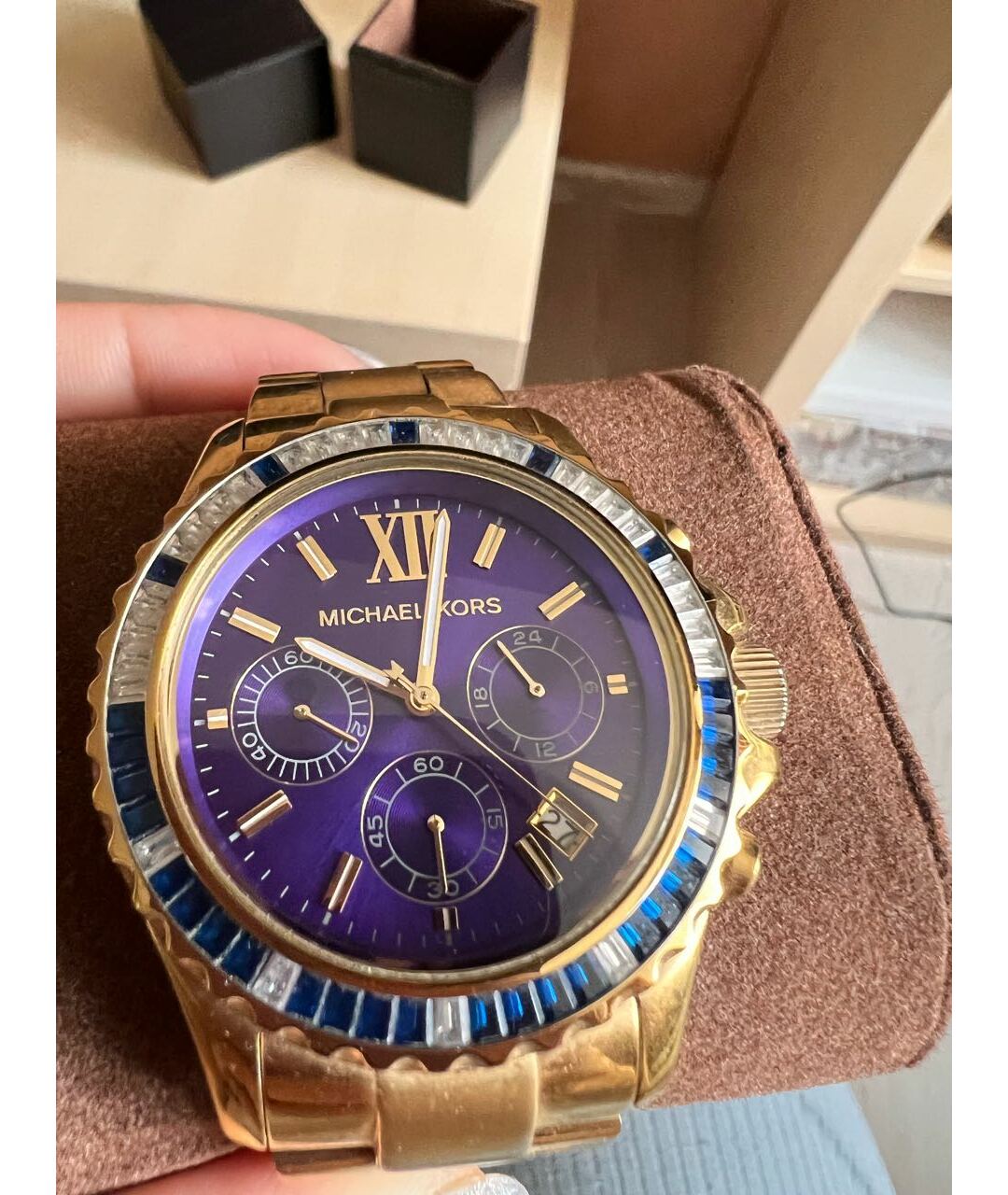 MICHAEL KORS Золотые часы из желтого золота, фото 5