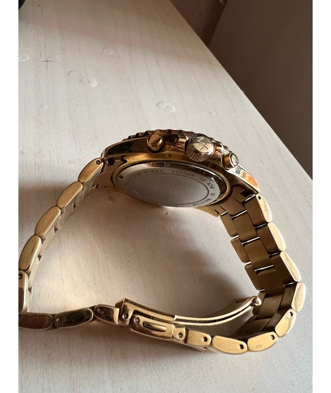 MICHAEL KORS Золотые часы из желтого золота, фото 2