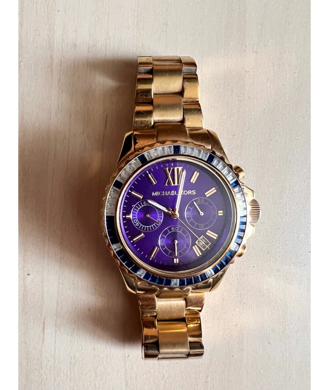 MICHAEL KORS Золотые часы из желтого золота, фото 6