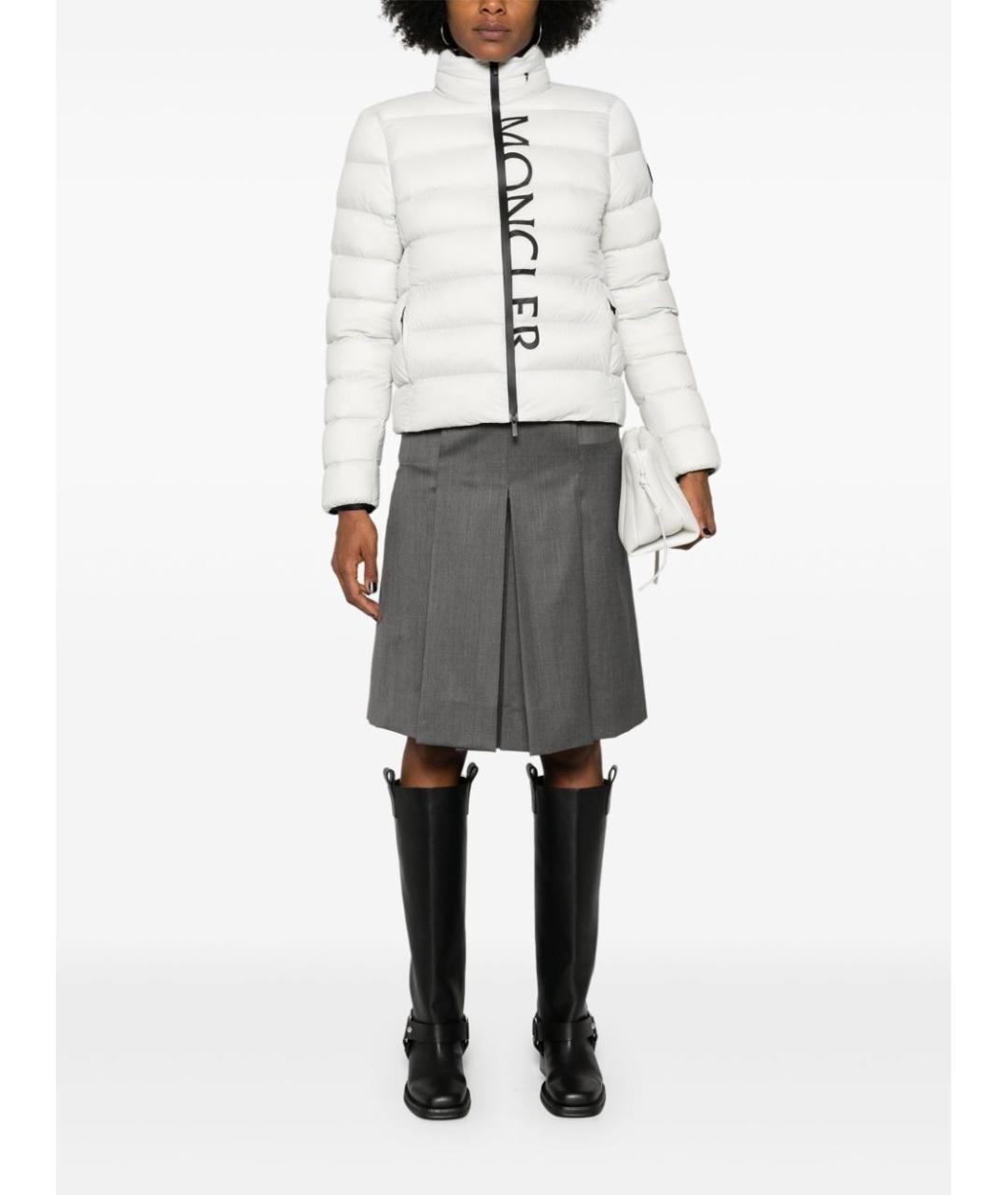 MONCLER Белая куртка, фото 5