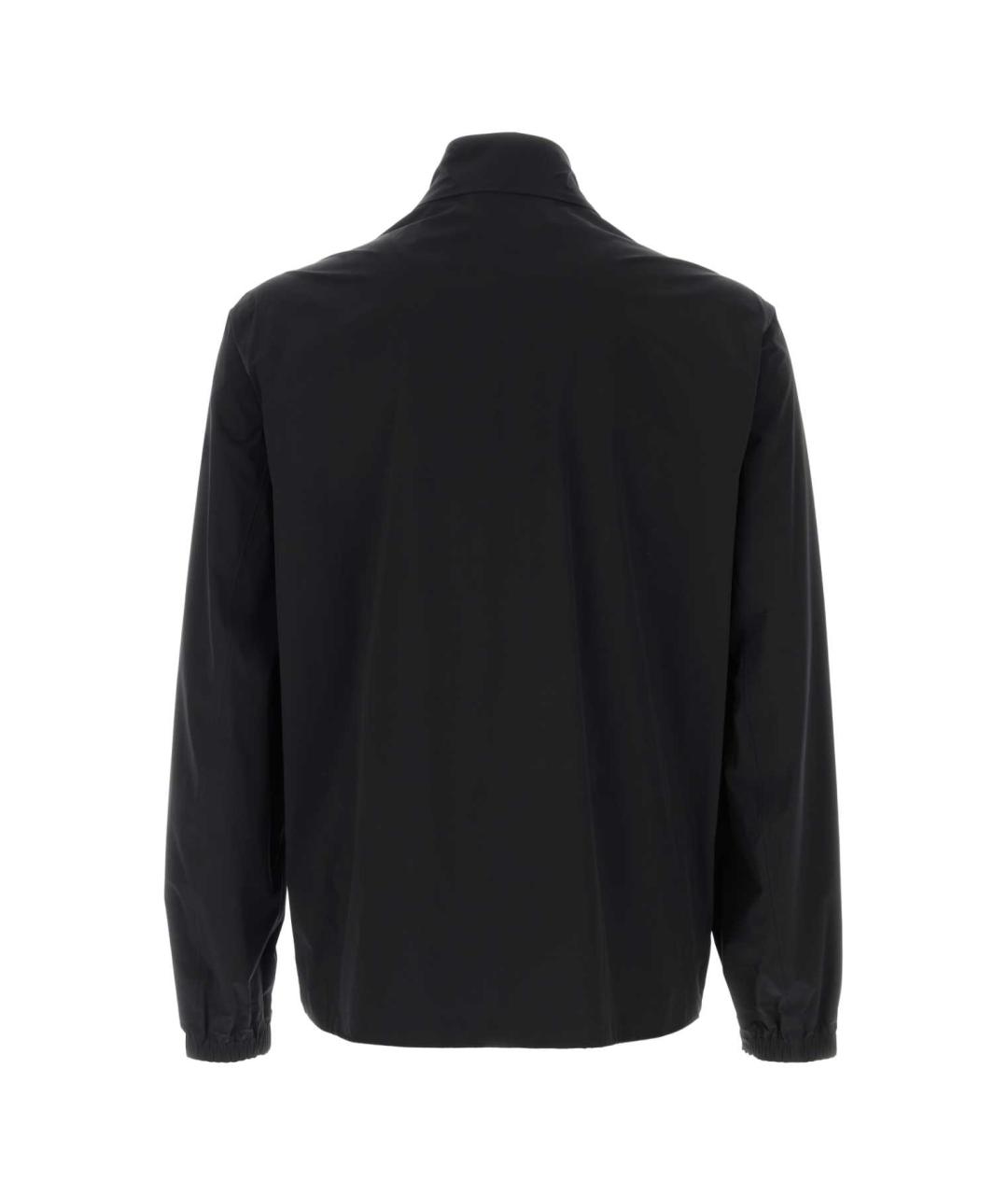 MONCLER Черная полиамидовая куртка, фото 2