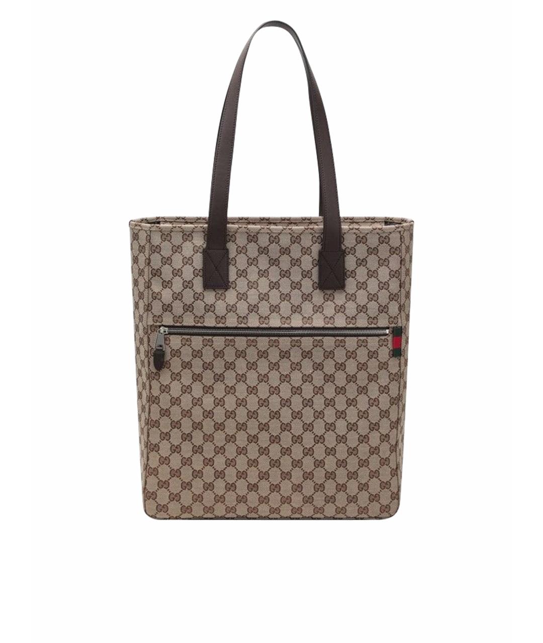 GUCCI Бежевая сумка тоут, фото 1