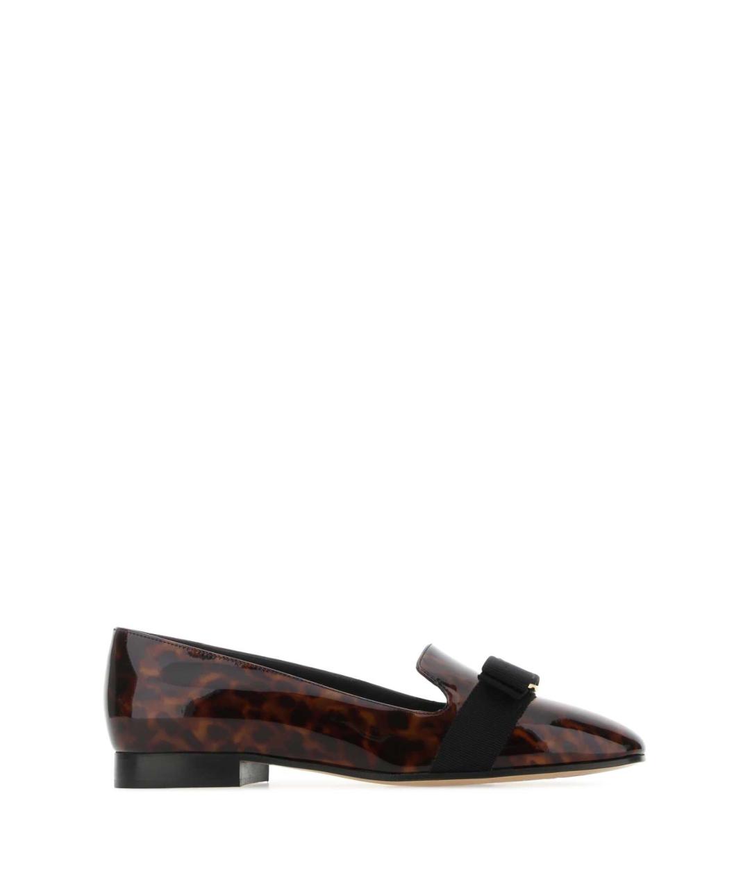 FERRAGAMO Мульти кожаные балетки, фото 1