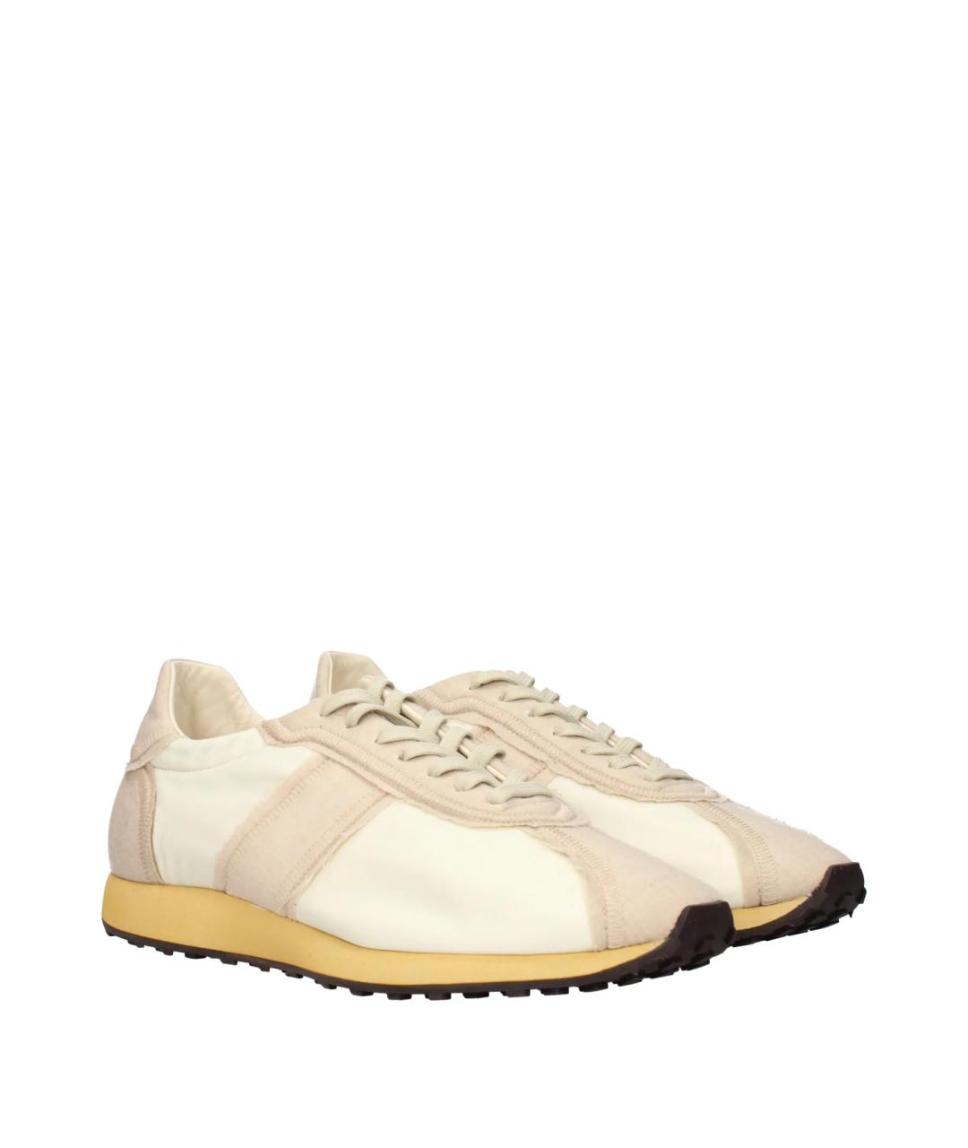 THE ROW Бежевые текстильные кроссовки, фото 3