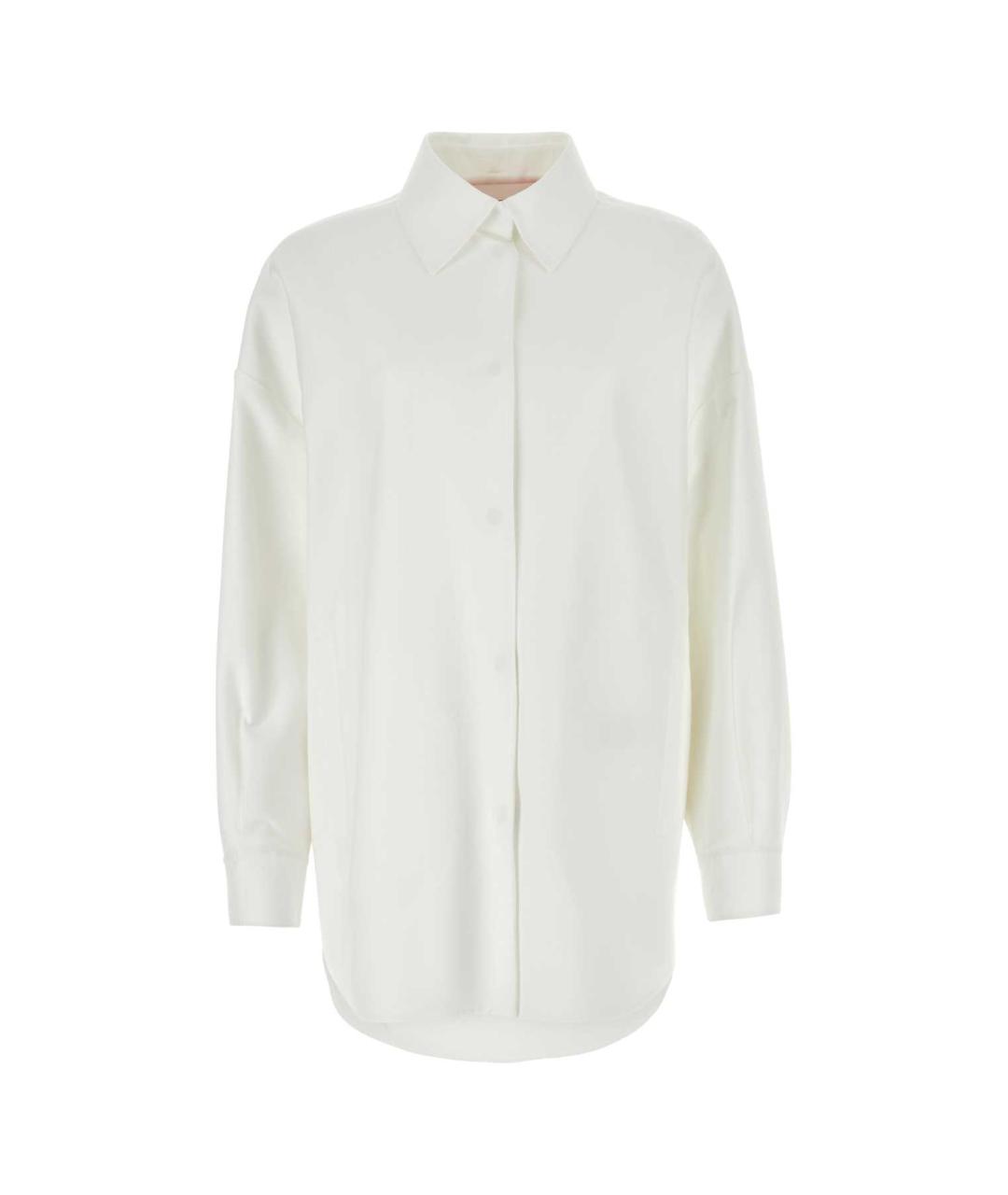VALENTINO Белая хлопковая рубашка, фото 1