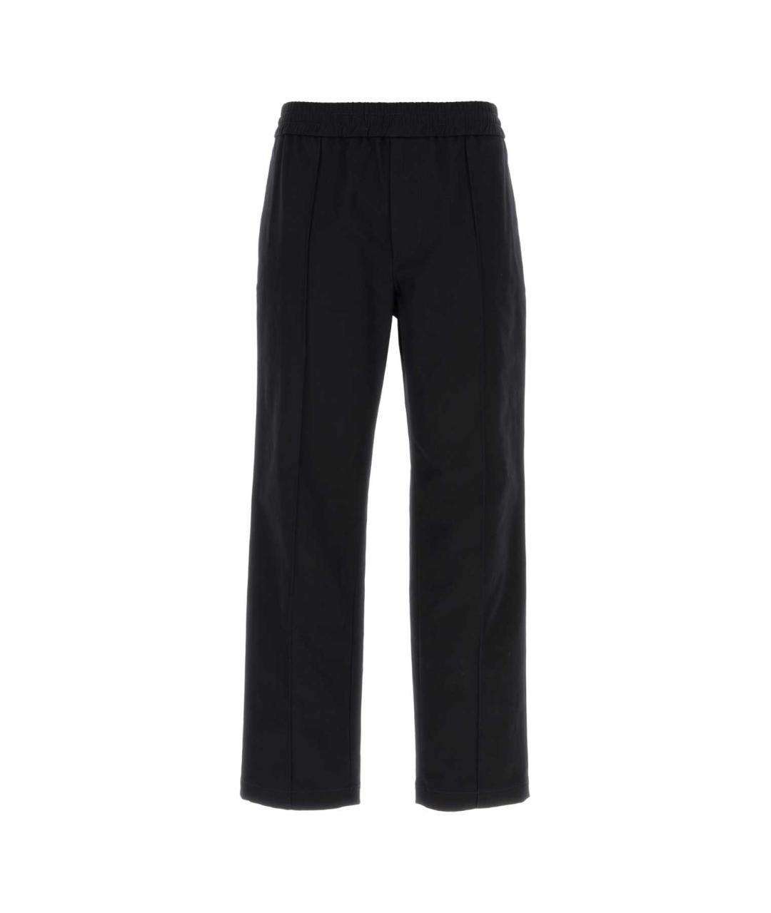 VALENTINO Синие хлопковые повседневные брюки, фото 1