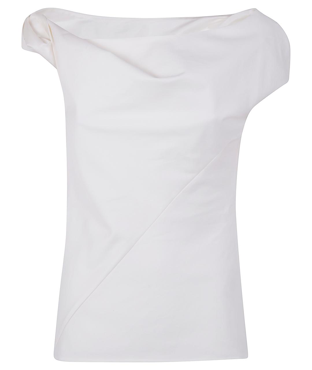 entire studios Белая хлопковая футболка, фото 1