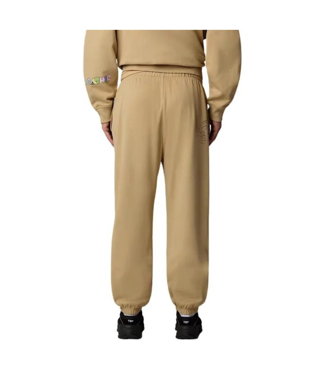 THE NORTH FACE Бежевые хлопковые повседневные брюки, фото 4