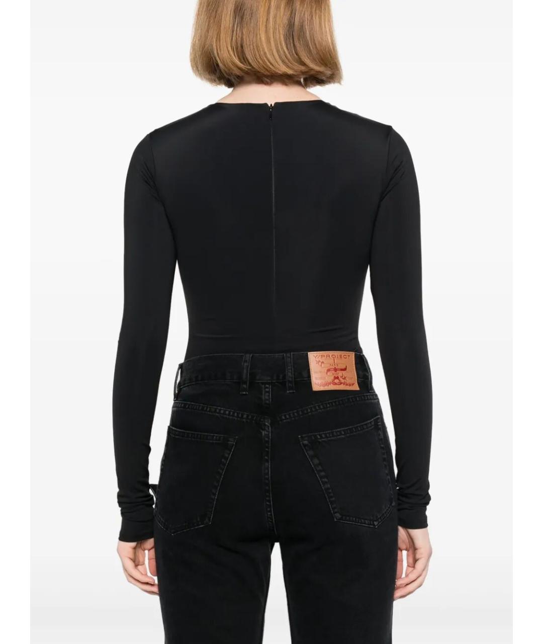 entire studios Черное полиамидовое боди, фото 2