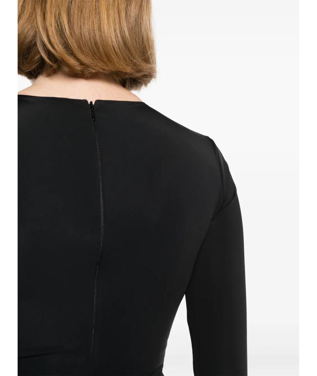 entire studios Черное полиамидовое боди, фото 5