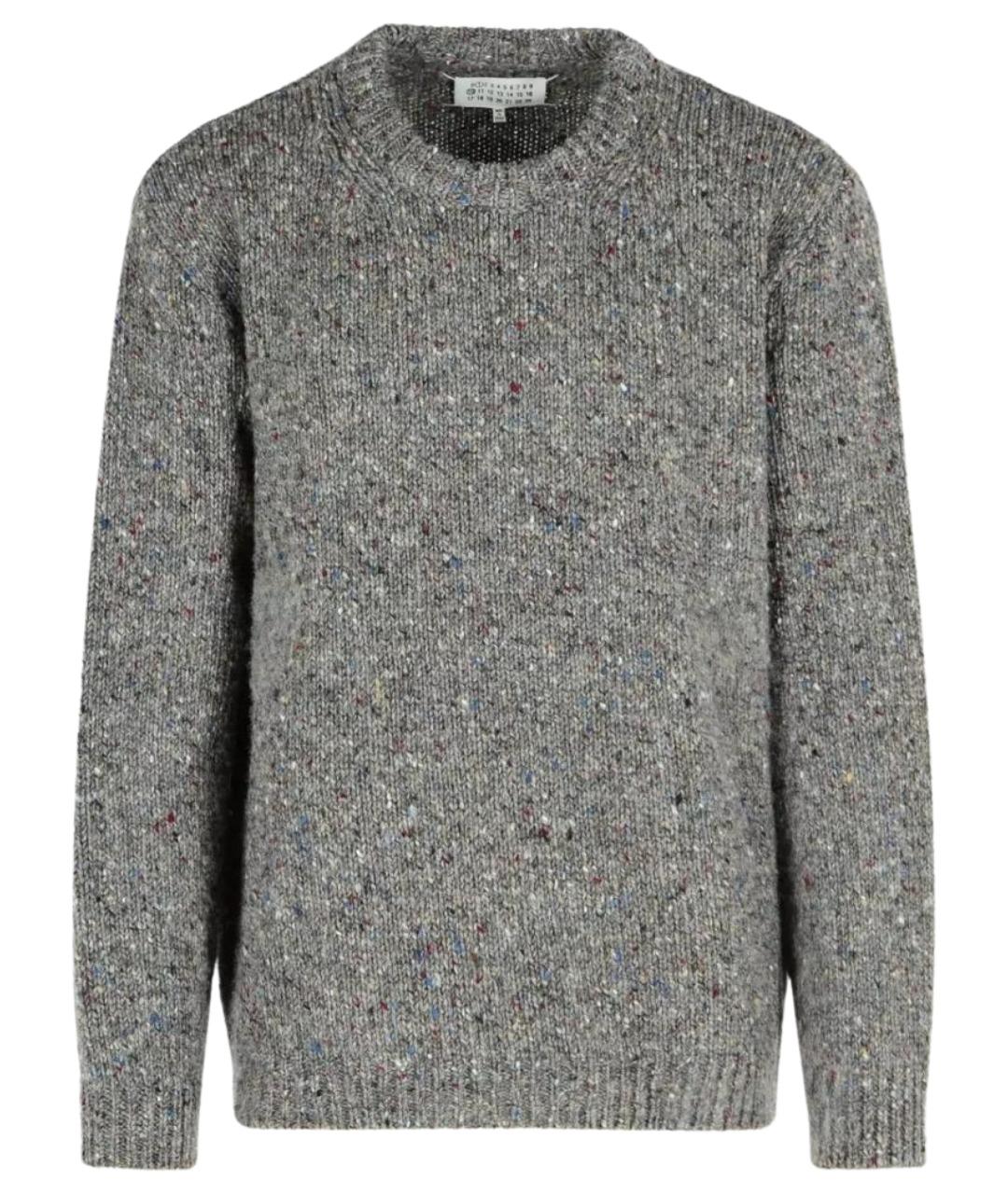 MAISON MARGIELA Серый шерстяной джемпер / свитер, фото 1