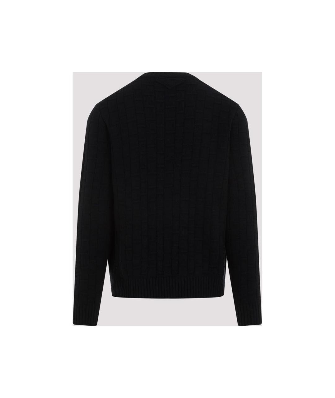 PRADA Темно-синий кашемировый джемпер / свитер, фото 4