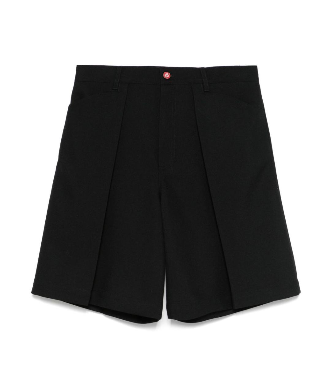 CASABLANCA Черные шерстяные шорты, фото 1