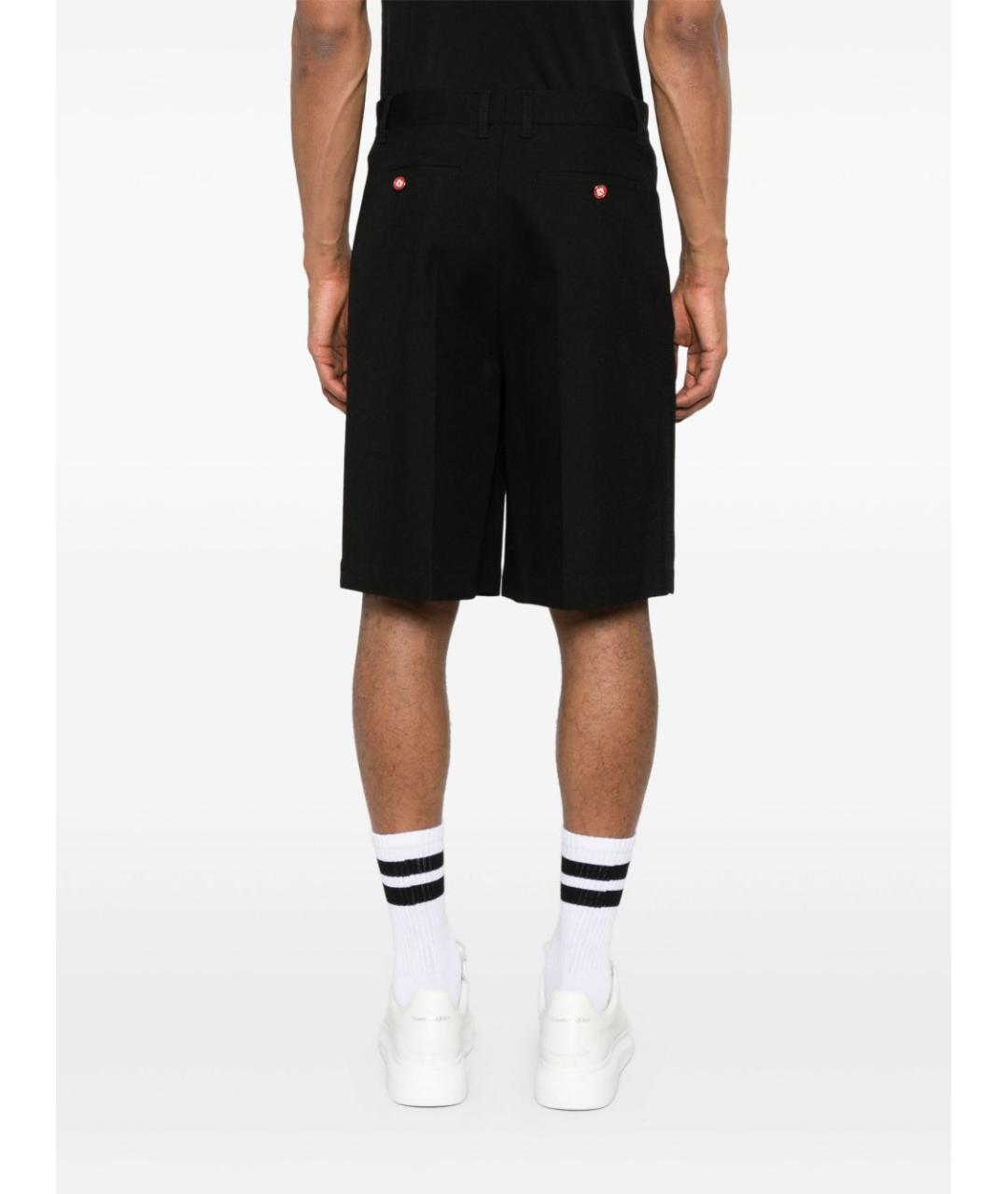 CASABLANCA Черные шерстяные шорты, фото 5