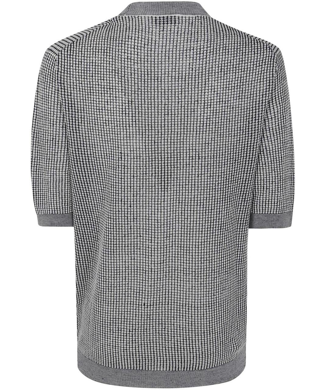 BALLANTYNE Серый хлопковый джемпер / свитер, фото 2