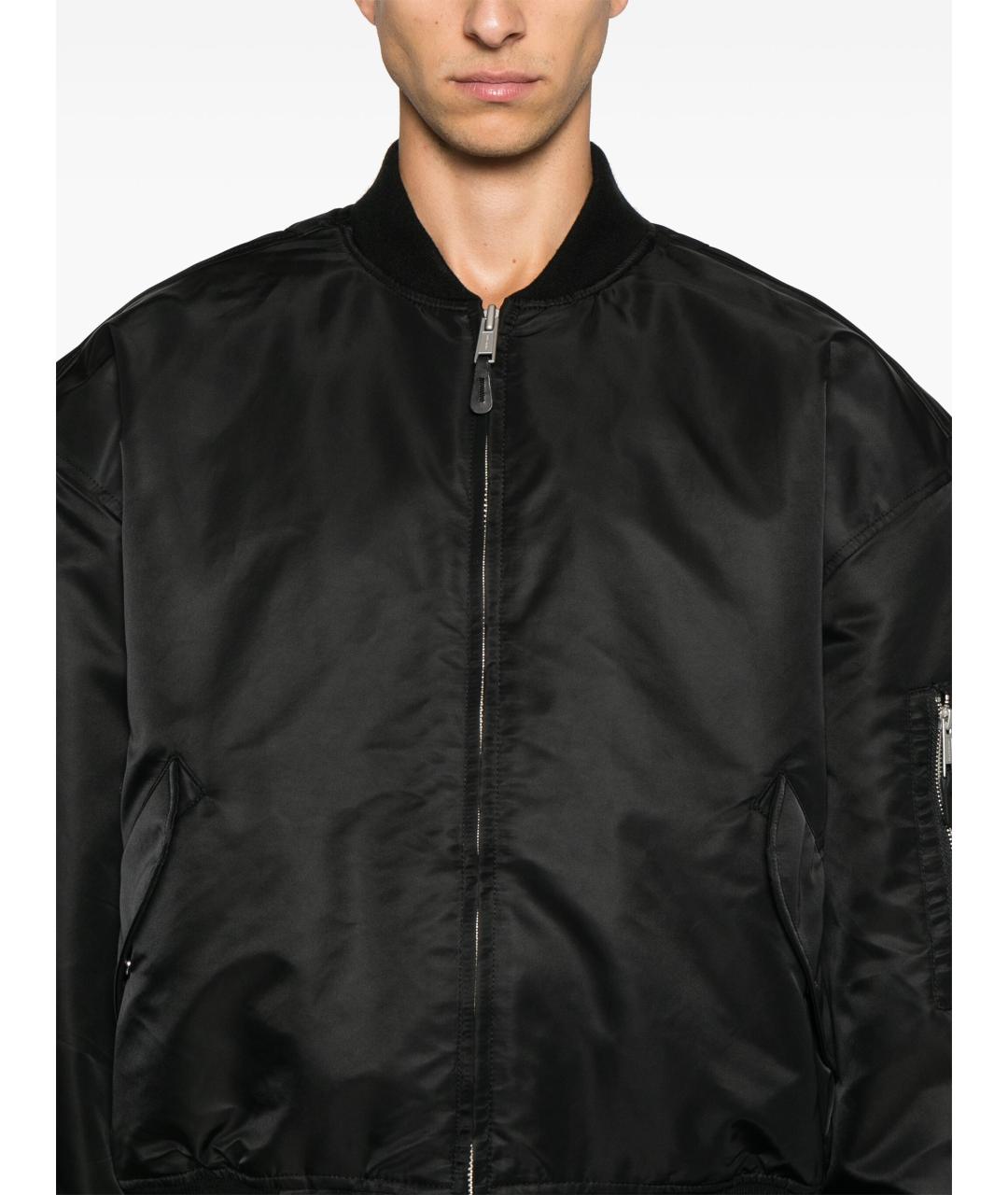 entire studios Черная полиамидовая куртка, фото 4