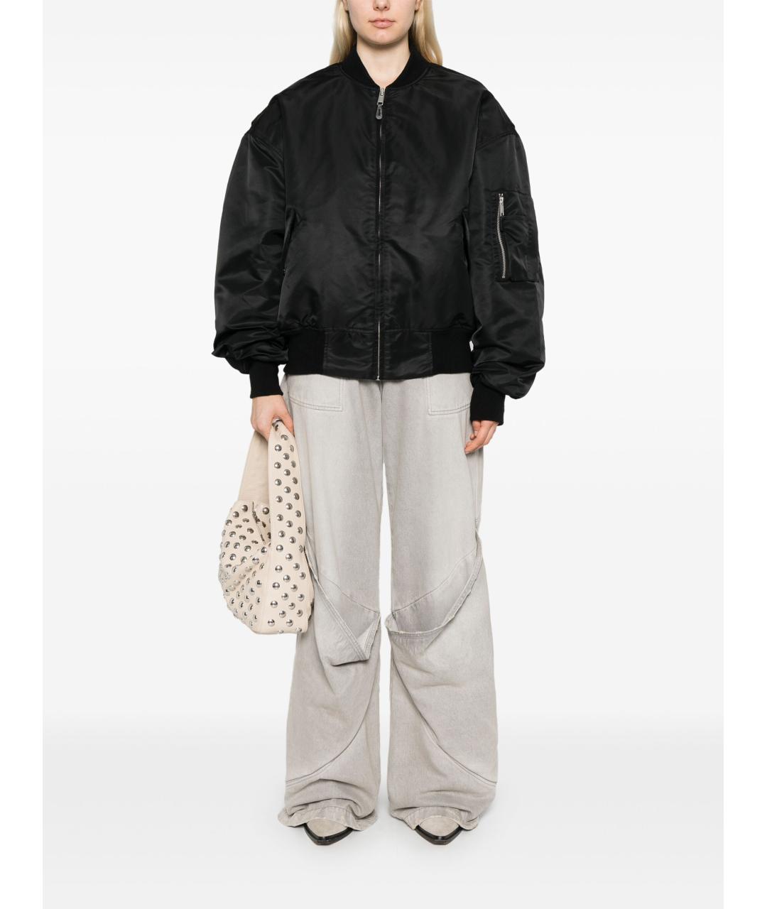 entire studios Черная полиамидовая куртка, фото 2