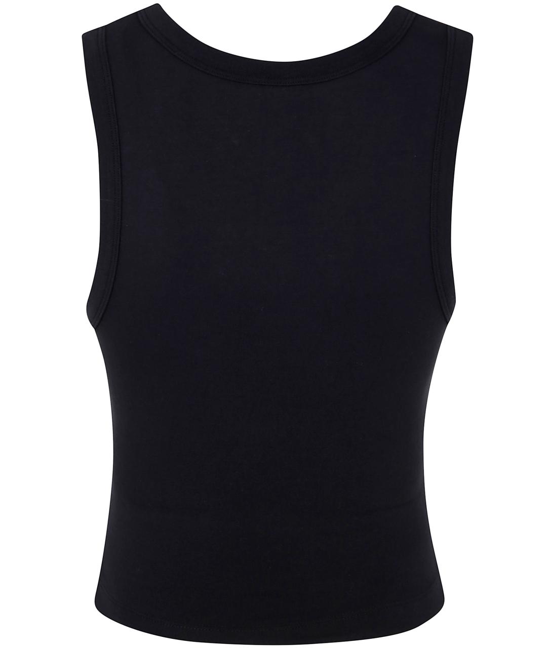 entire studios Черная хлопковая майка, фото 2