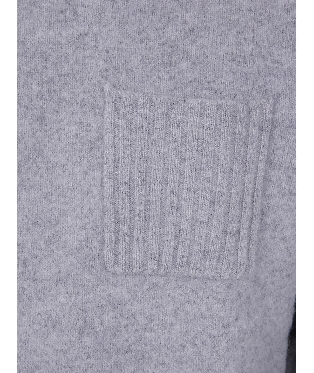 BALLANTYNE Серый шерстяной джемпер / свитер, фото 3