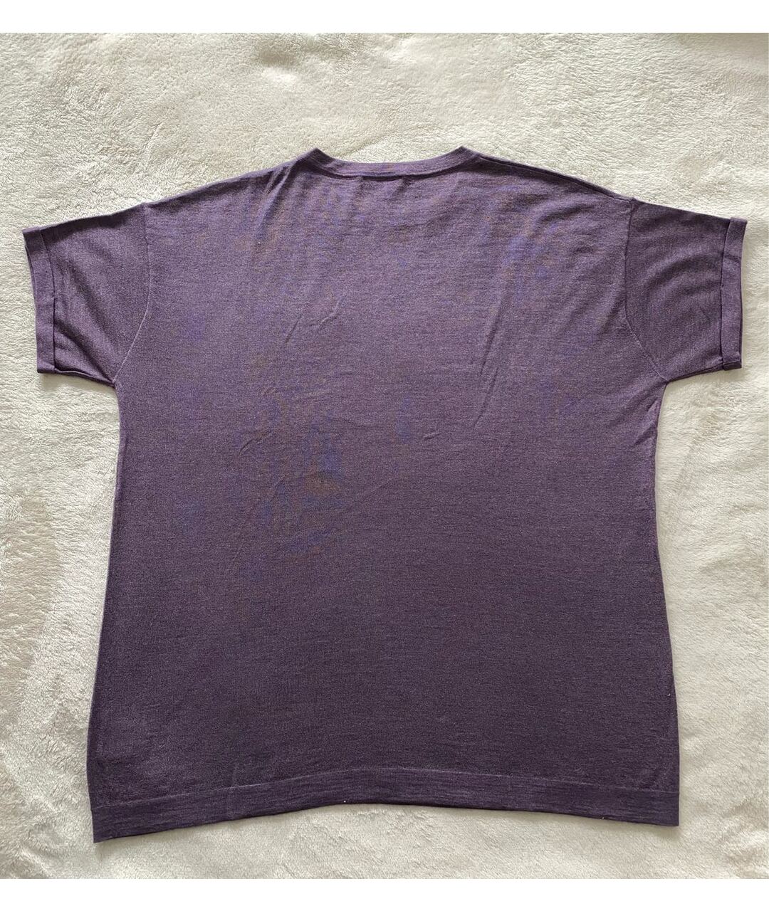 BRUNELLO CUCINELLI Фиолетовый кашемировый джемпер / свитер, фото 2