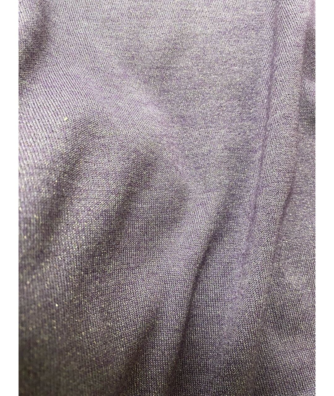 BRUNELLO CUCINELLI Фиолетовый кашемировый джемпер / свитер, фото 4