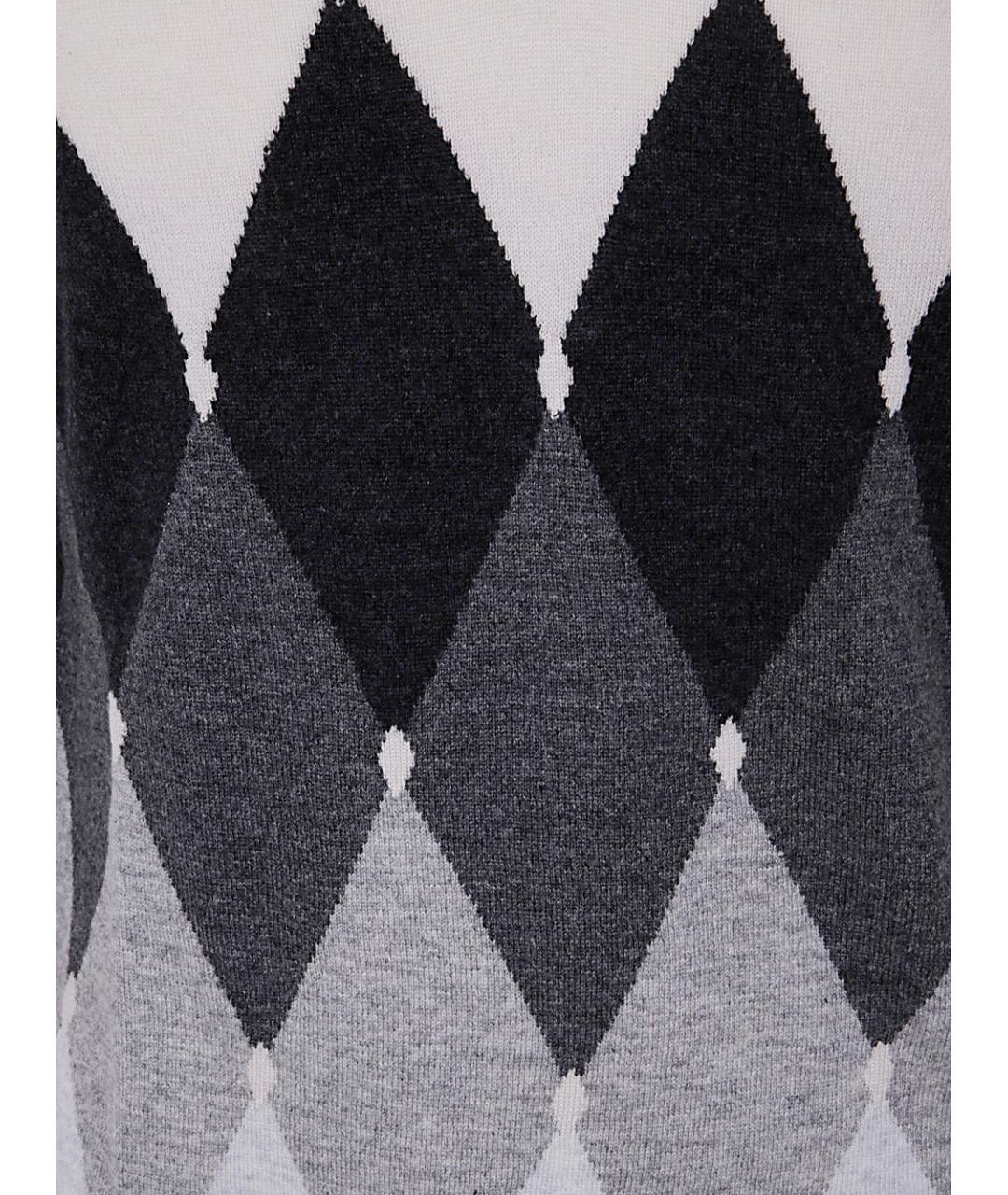 BALLANTYNE Белый кашемировый джемпер / свитер, фото 3