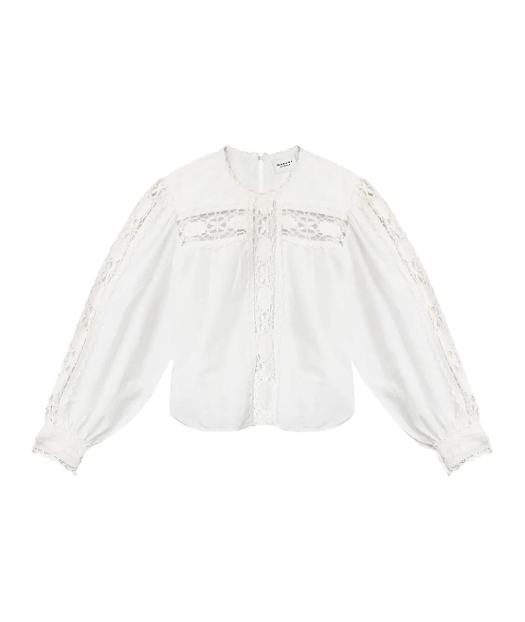 ISABEL MARANT Белая льняная рубашка, фото 1