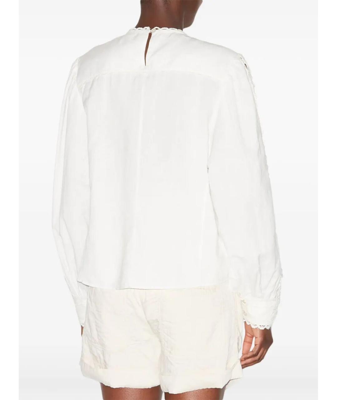 ISABEL MARANT Белая льняная рубашка, фото 2