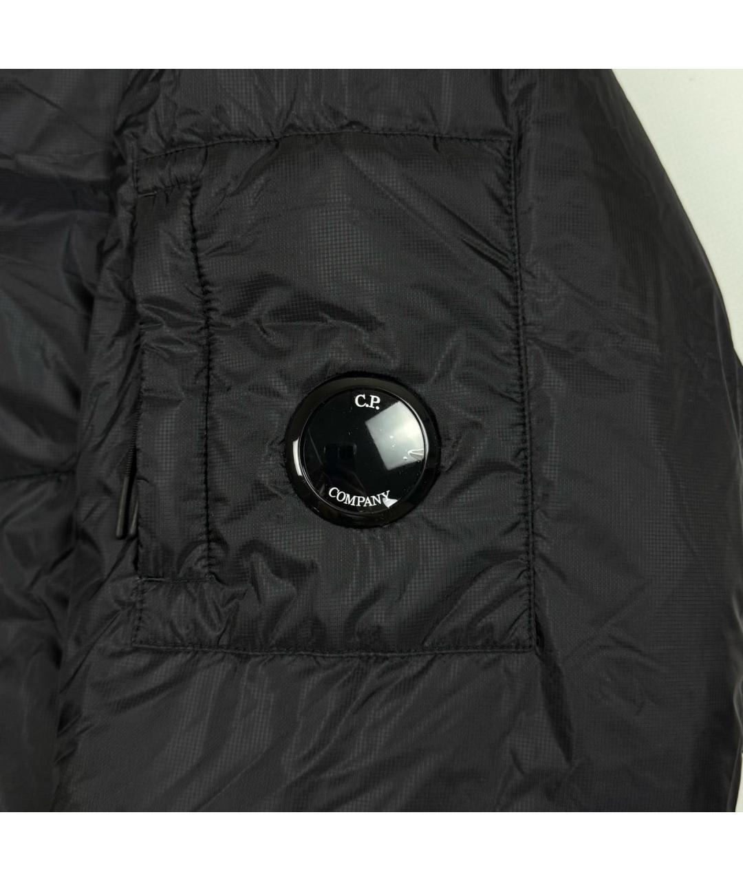 CP COMPANY Черный пуховик, фото 4
