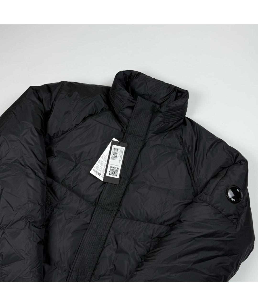 CP COMPANY Черный пуховик, фото 2